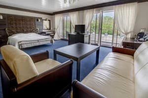 Отель Баккара. Люкс двухместный с видом на реку 1