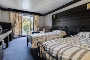 Отель Баккара. Стандарт двухместный twin с видом на парк 1