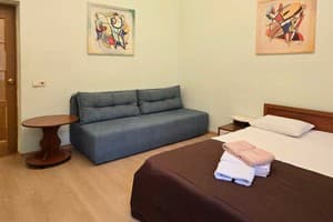 Квартира Home Hotel ул. Большая Житомирская, 4В. Апартаменты трехместный Однокомнатная квартира, ул. Большая Житомирская, 4 12