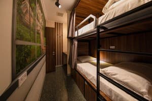 Хостел MISTO capsule hotel. Место в общем двухместном номере  12