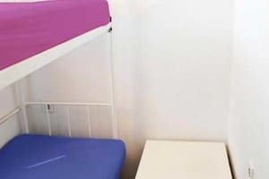 Хостел Railway Hostel. Эконом двухместный Twin общий санузел 4