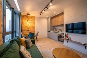 Квартира Slavutich Ecoloft studios. Апартаменты двухместный green 7